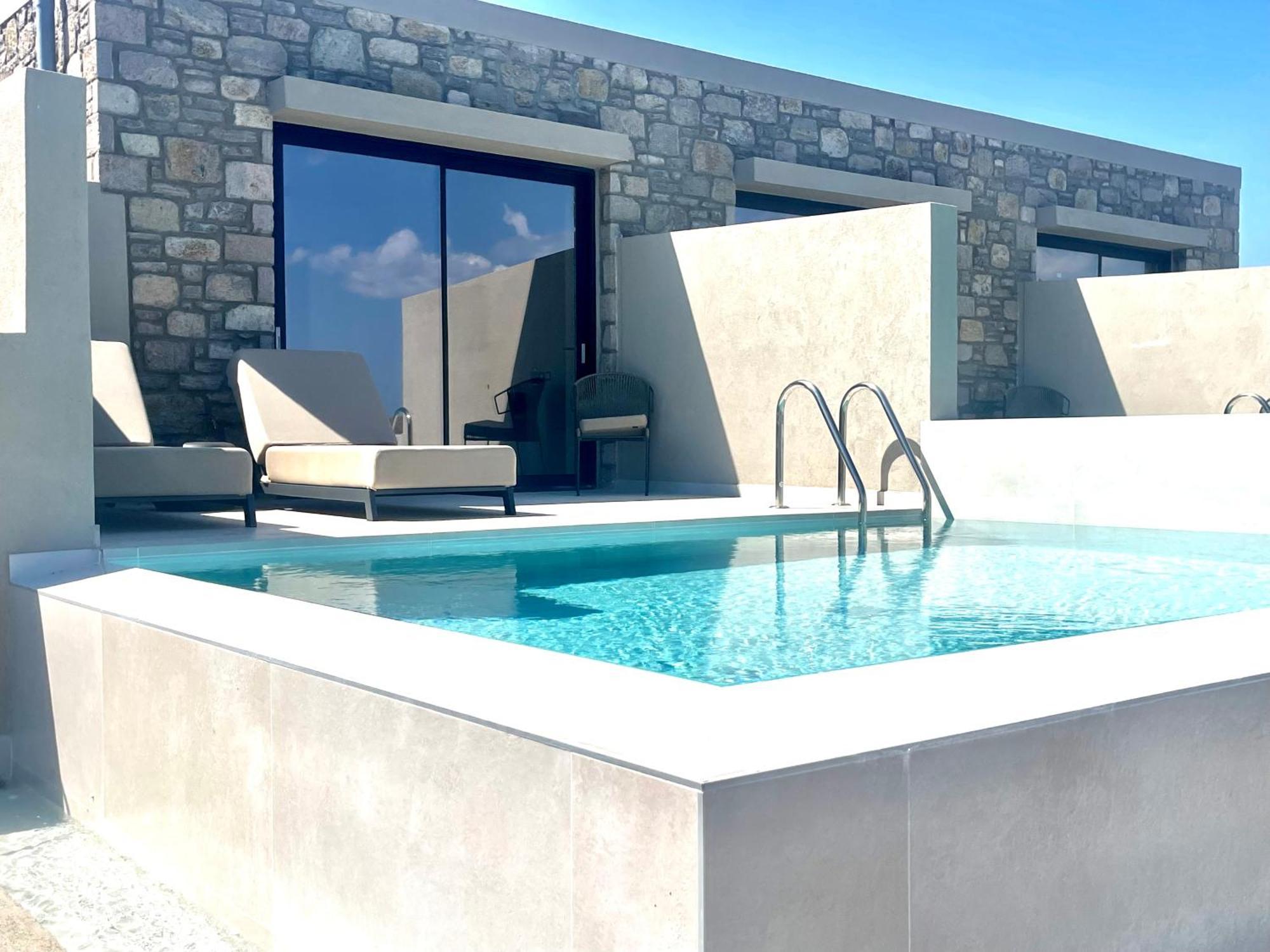 Eleia Seafront Rooms & Villas Petra  Buitenkant foto