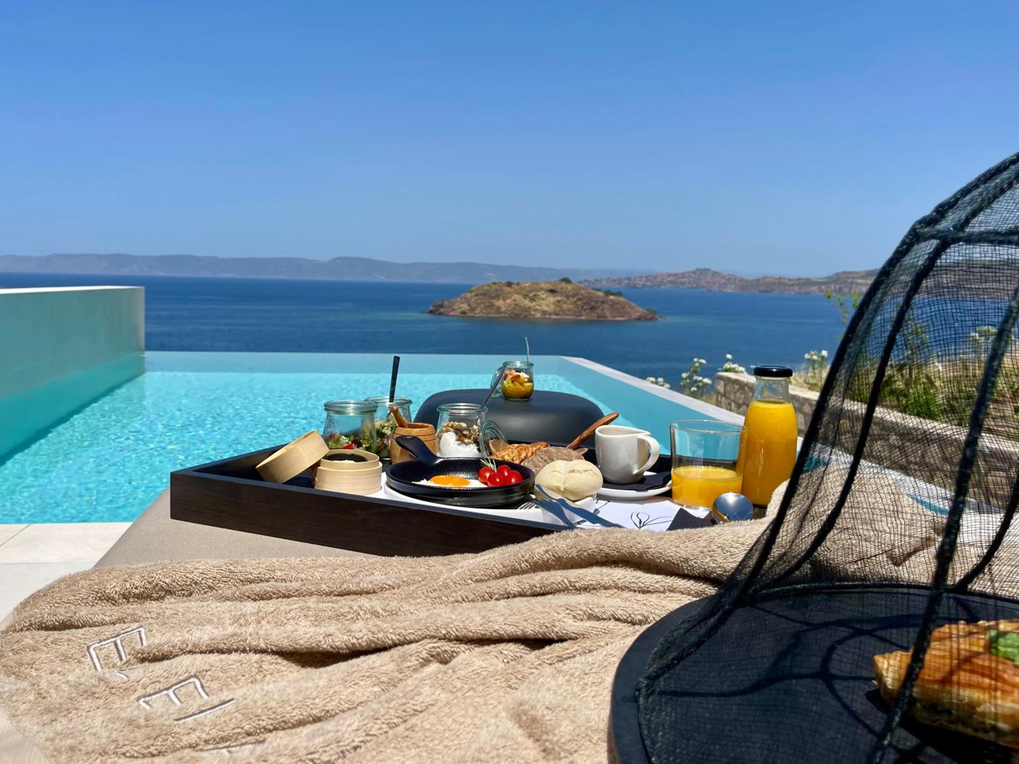 Eleia Seafront Rooms & Villas Petra  Buitenkant foto